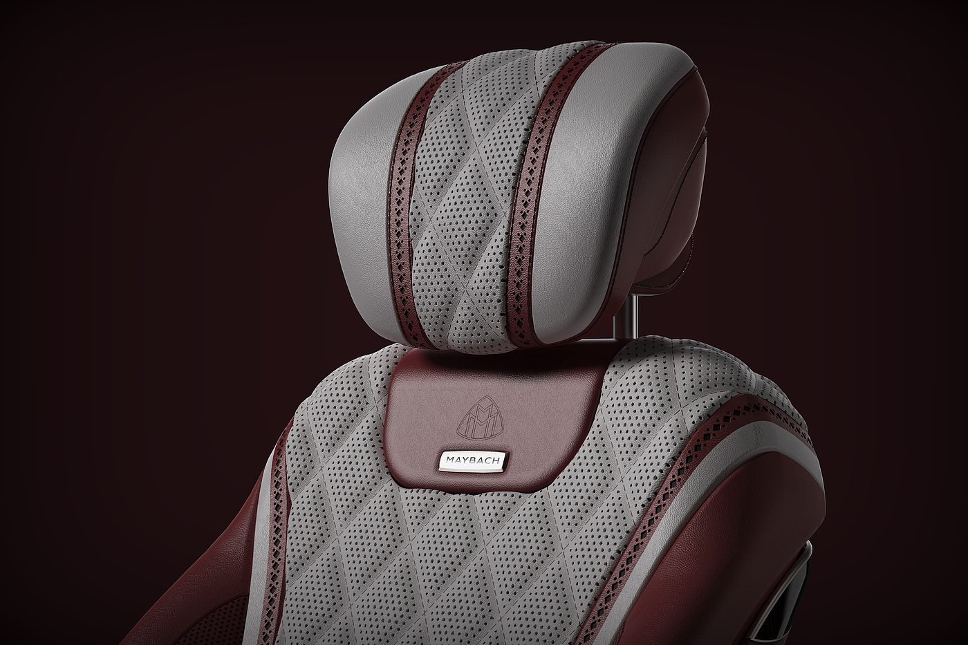 迈巴赫，汽车座椅，改装，奔驰V级，盆底磁刺激仪，非医疗，女性化，高级感，