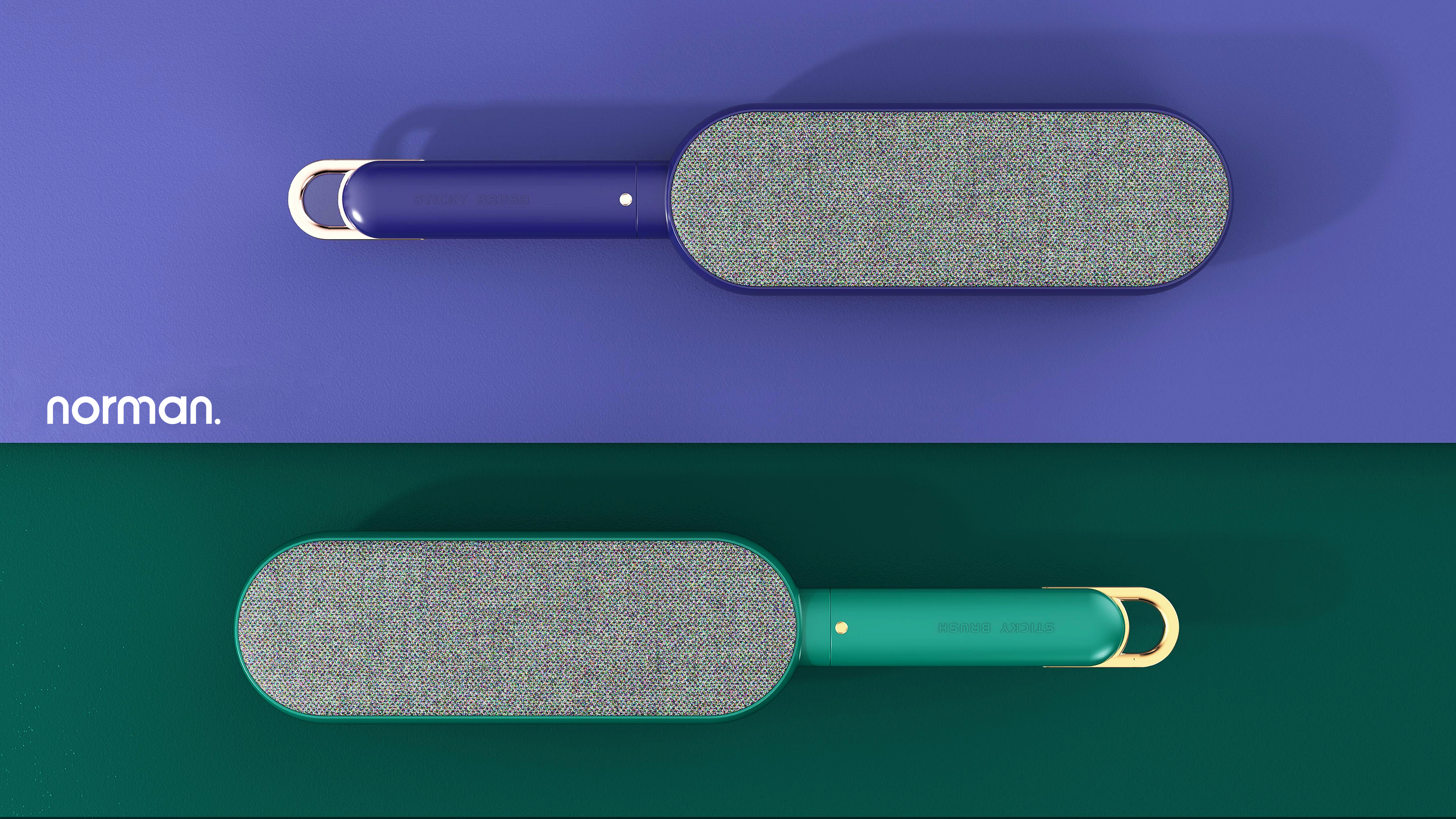 Electrostatic brush，Hair sticking device，