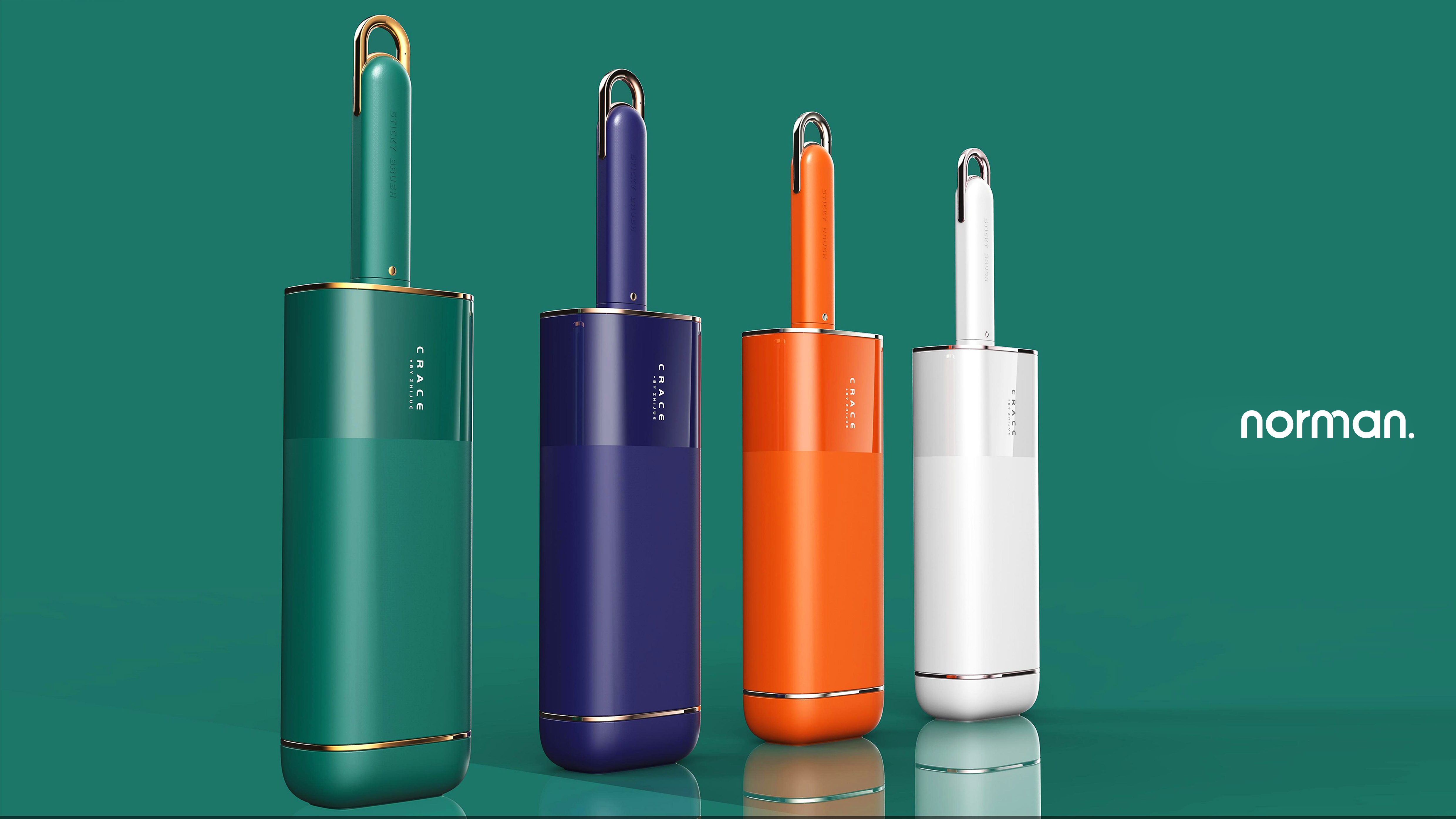 Electrostatic brush，Hair sticking device，