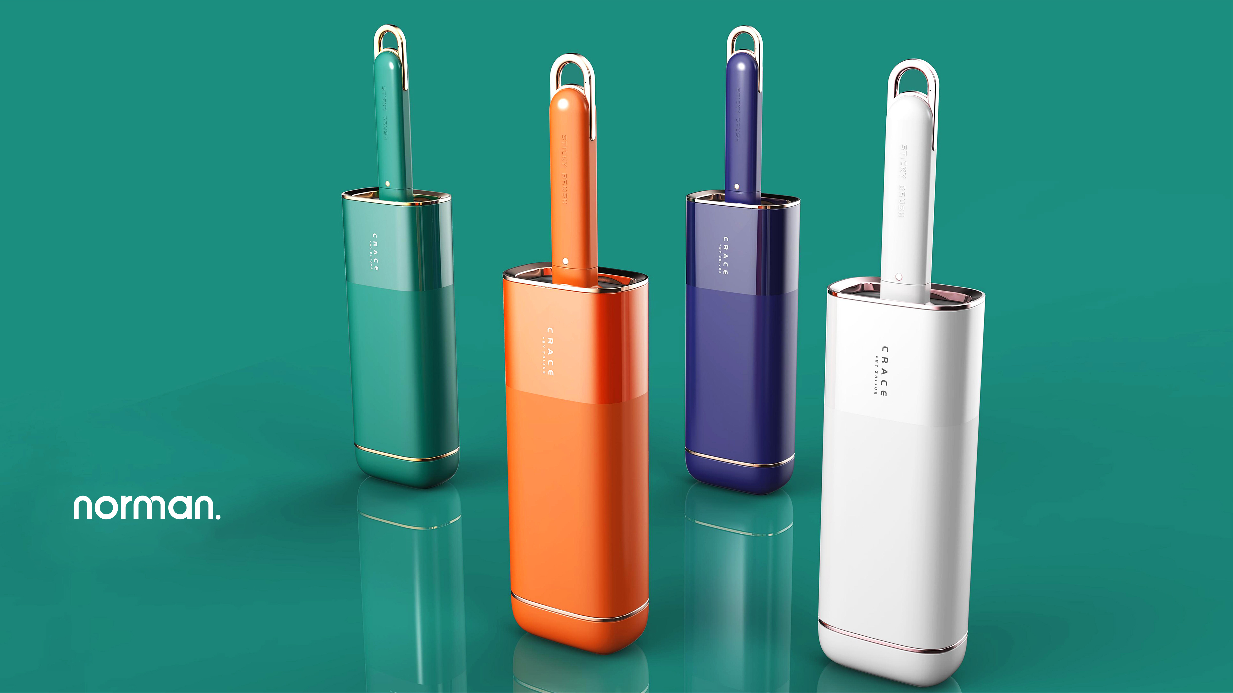 Electrostatic brush，Hair sticking device，