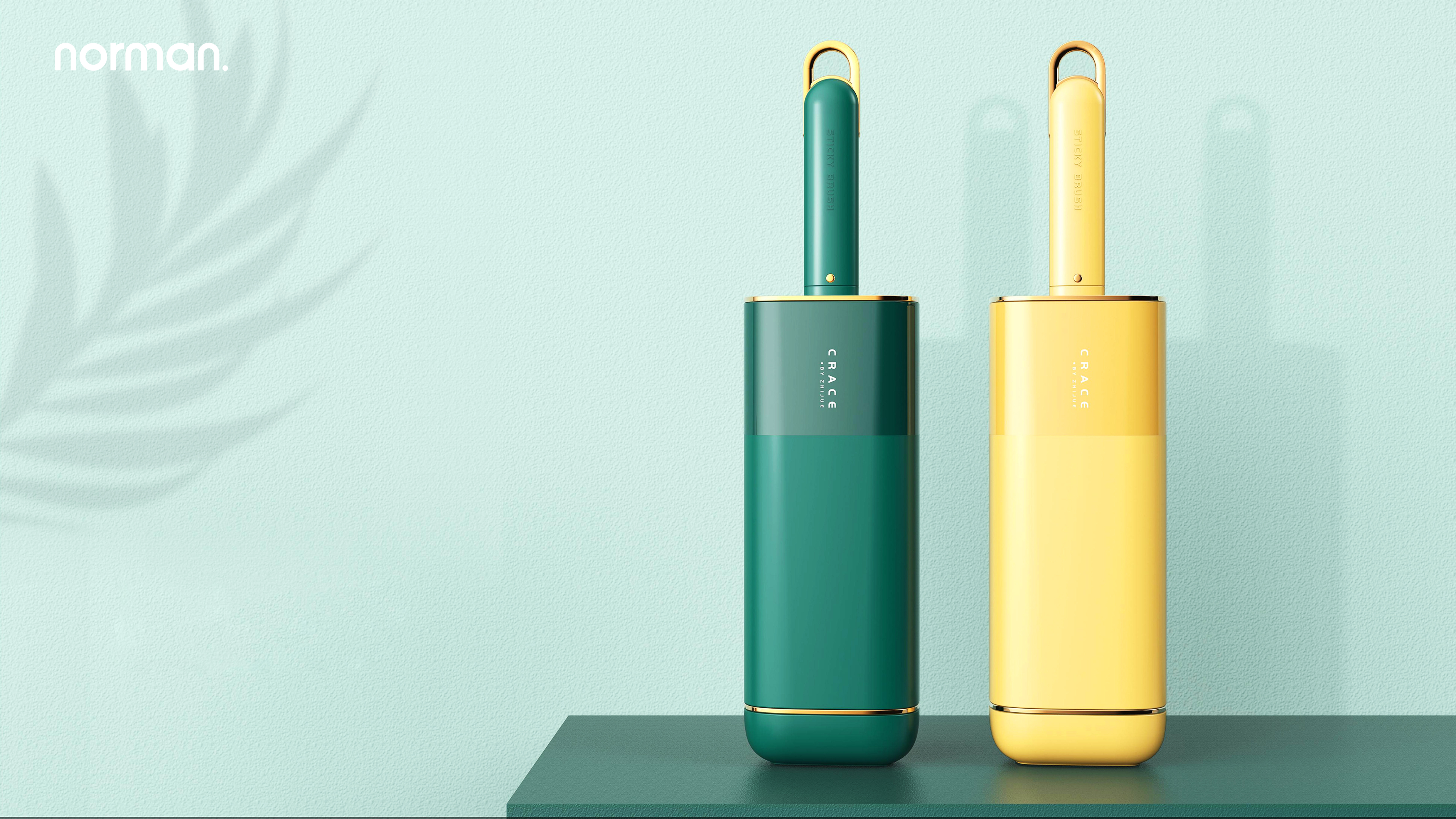 Electrostatic brush，Hair sticking device，