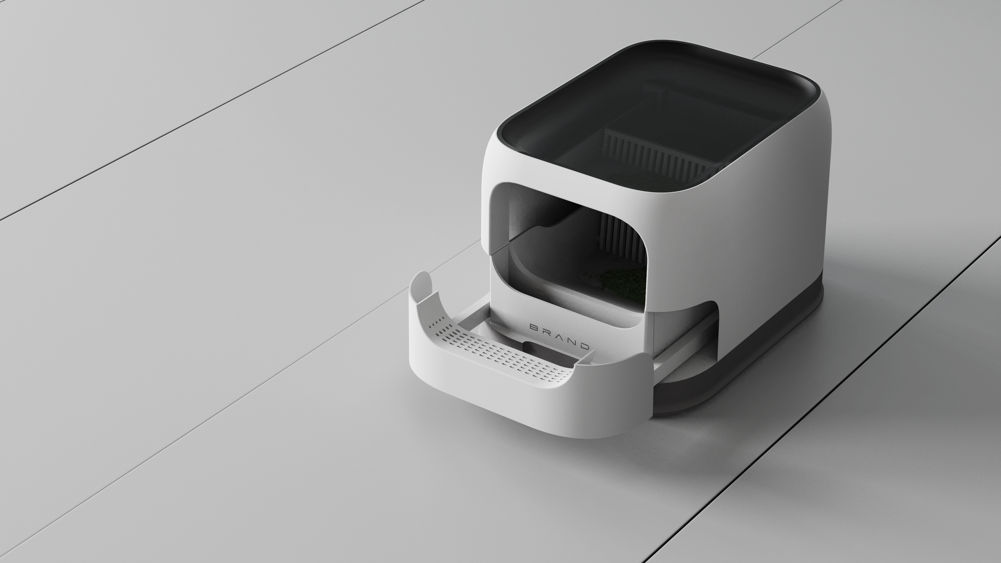 Aircraft draft; Cat litter box; Automatic shoveling of excrement; Manual，