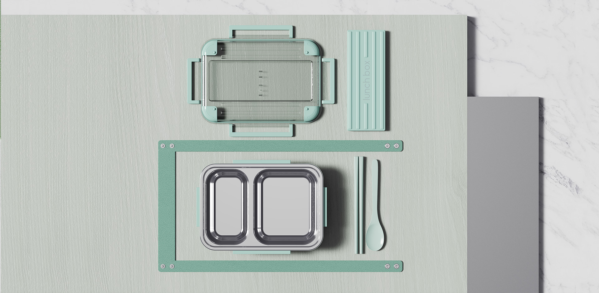 industrial design，Lunch box，Portable，