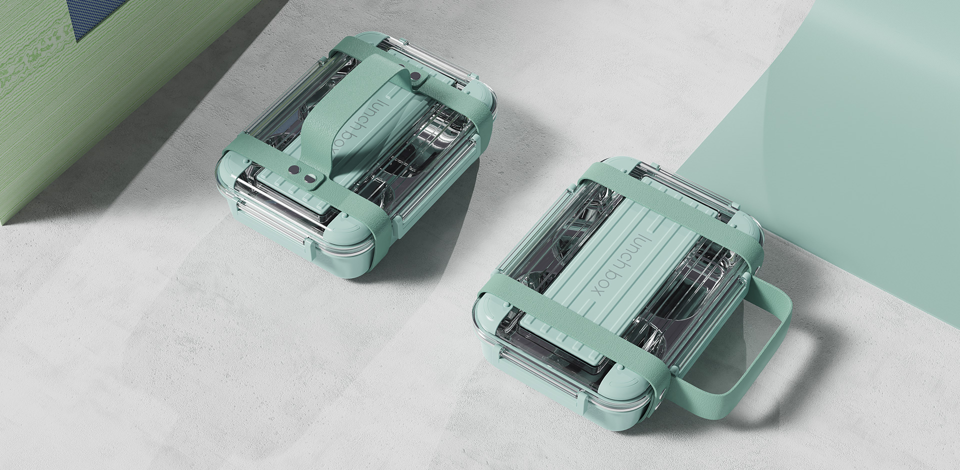 industrial design，Lunch box，Portable，