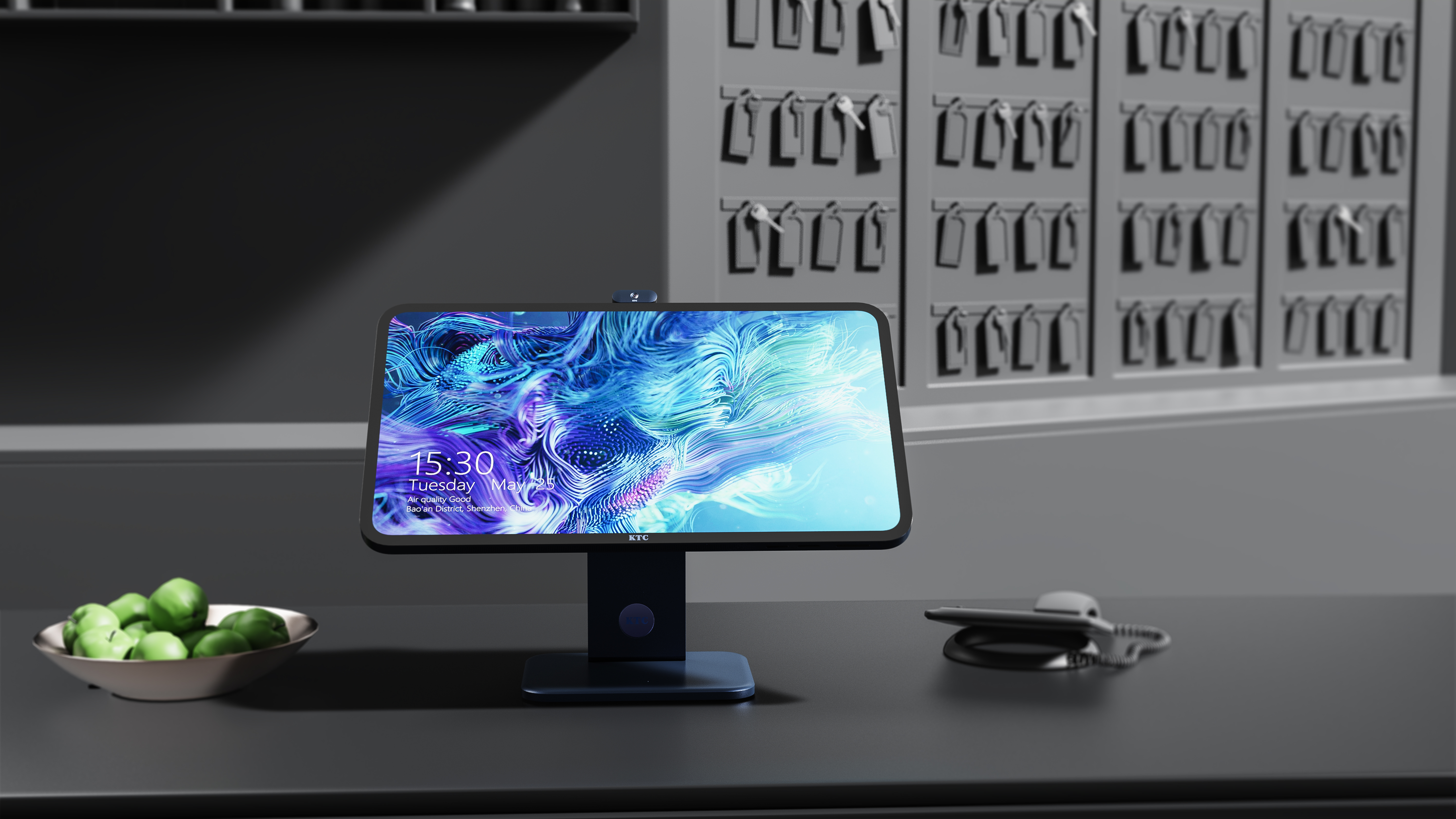 Minimalist，science and technology，monitor，Flat，removable，