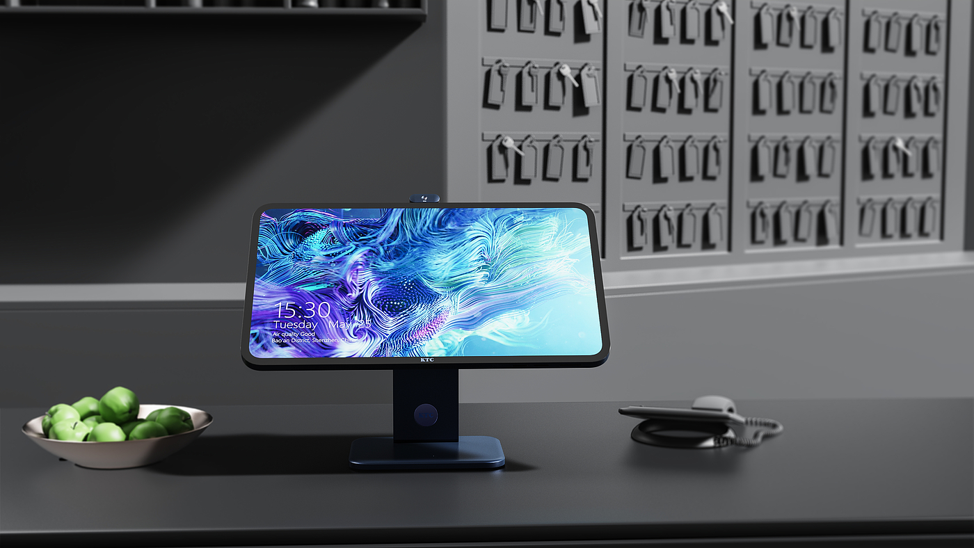 Minimalist，science and technology，monitor，Flat，removable，