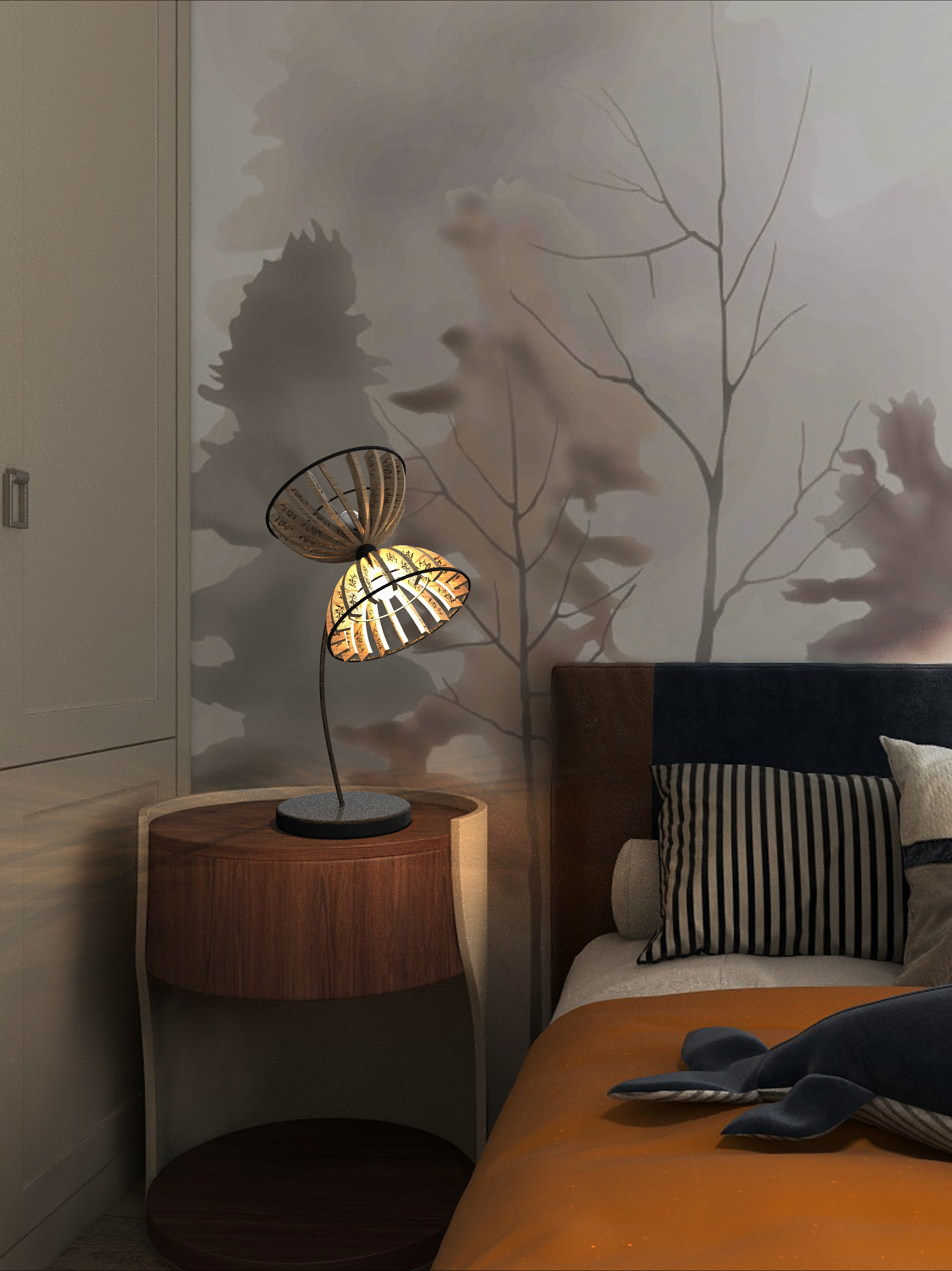 Intangible cultural heritage，Cultural and creative products，lamps and lanterns，Desk lamp，a chandelier，Wall lamp，