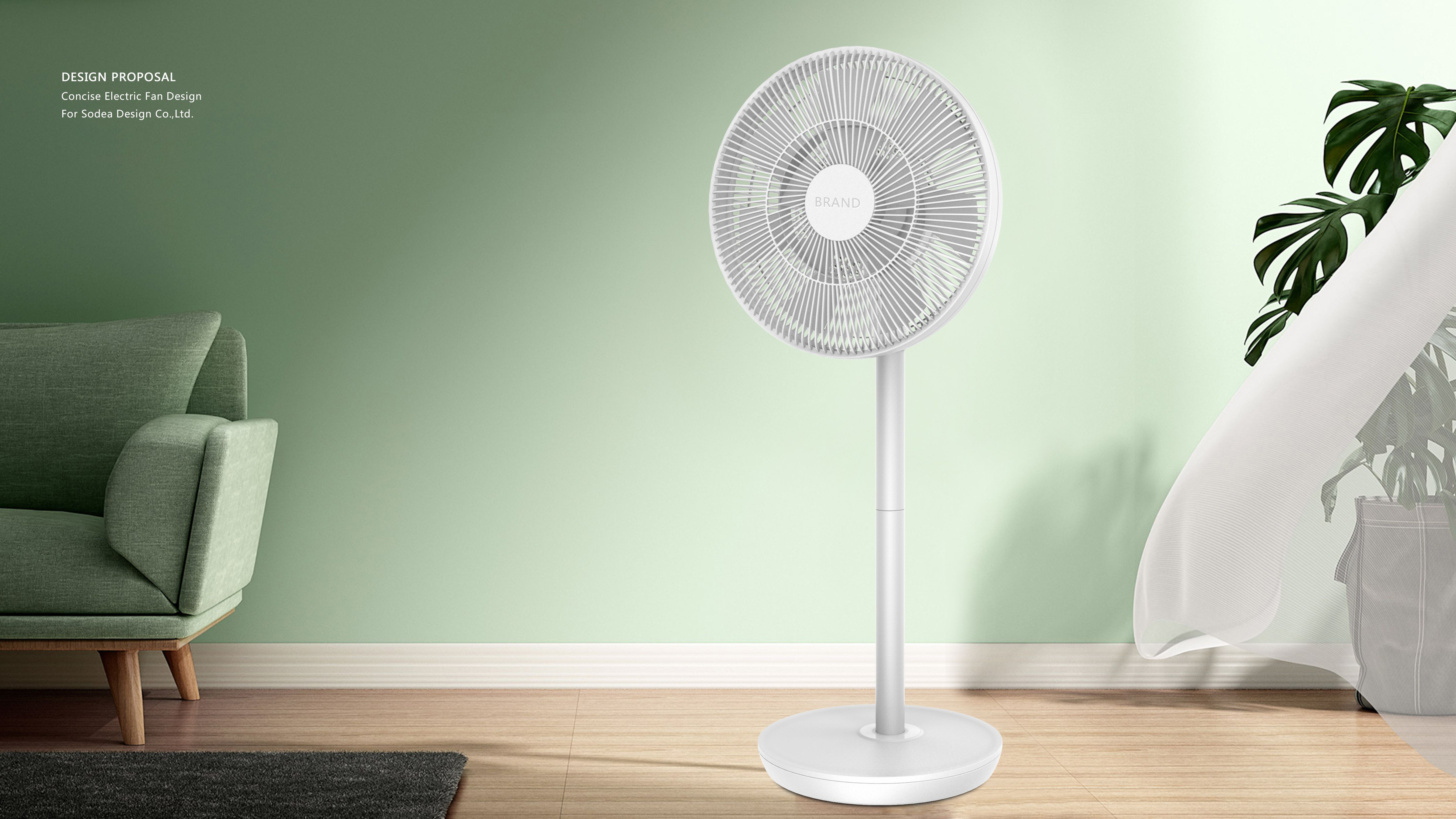 Fan series: concise, Japanese retro, circular fan，