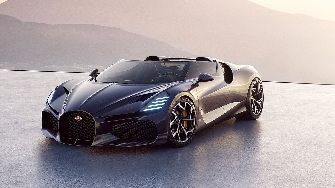 Bugatti，Sports car，cgi，automobile，industrial design，