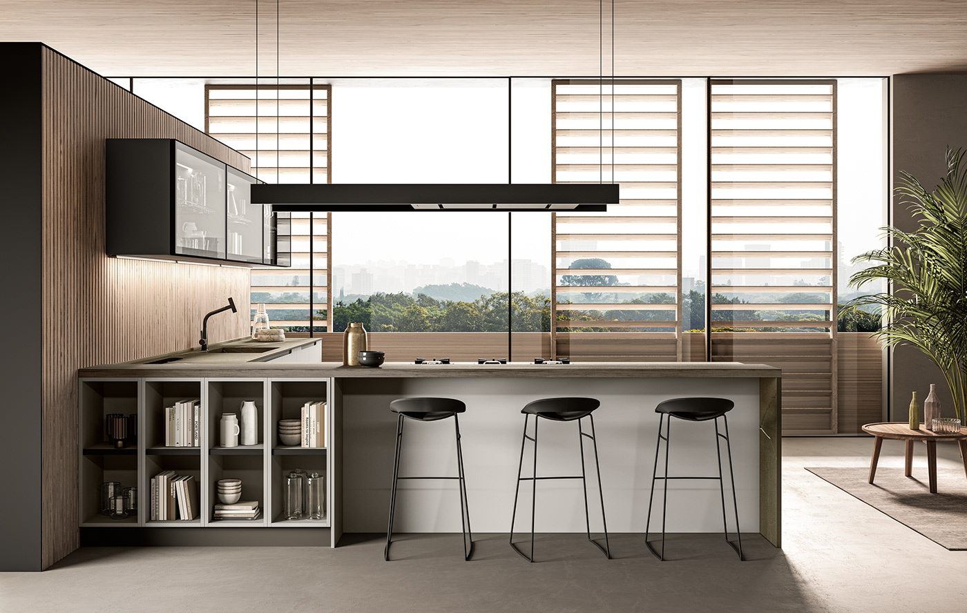 furniture，Interior design，kitchen，