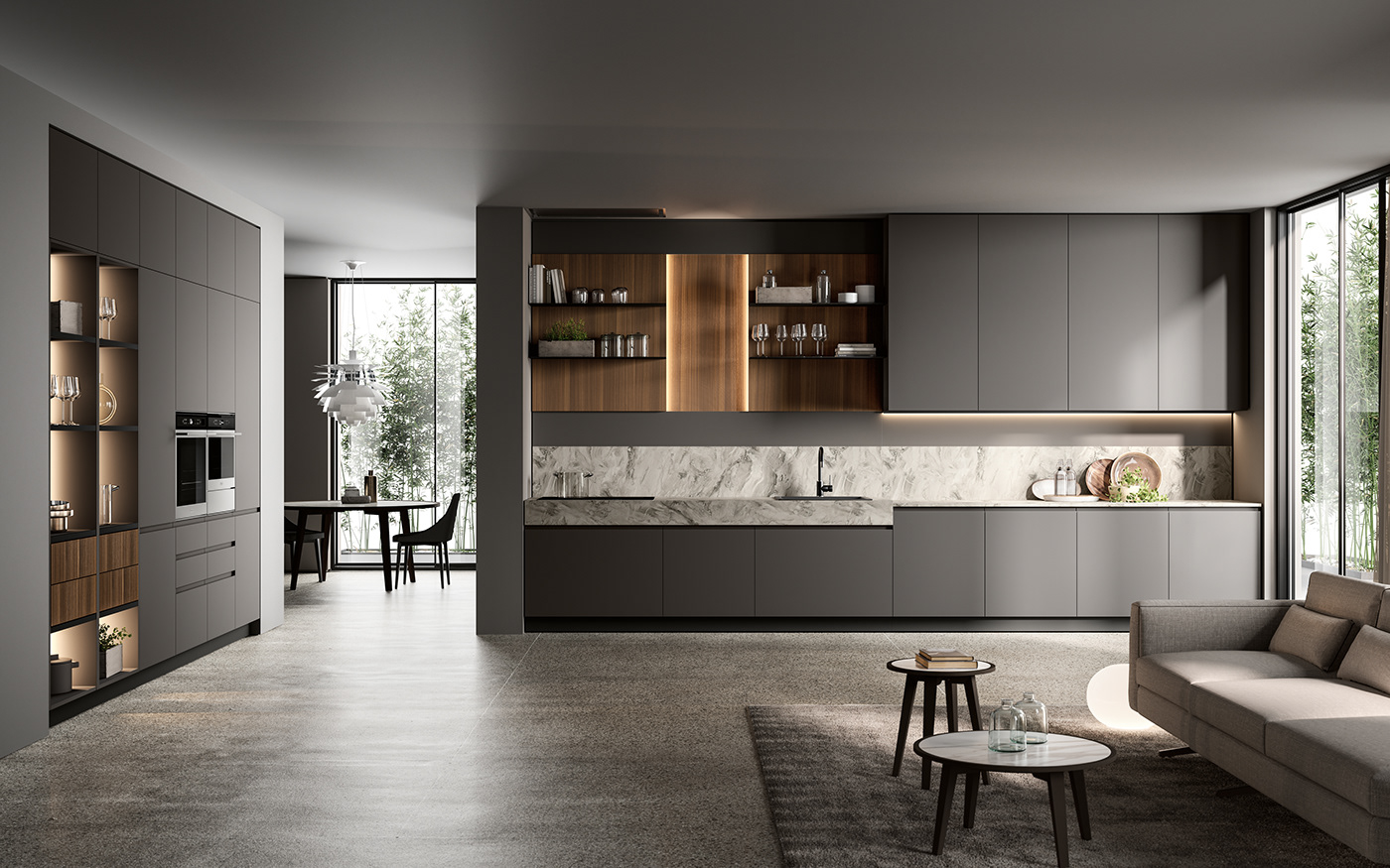 furniture，Interior design，kitchen，