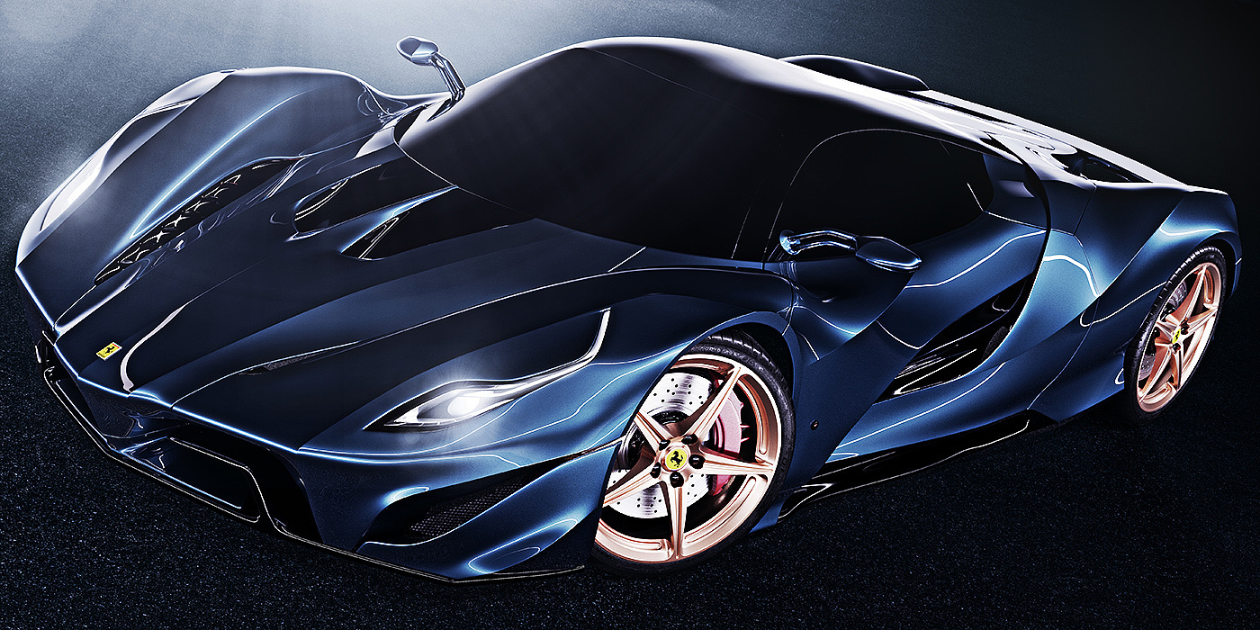 ferrari，Sports car，effect，