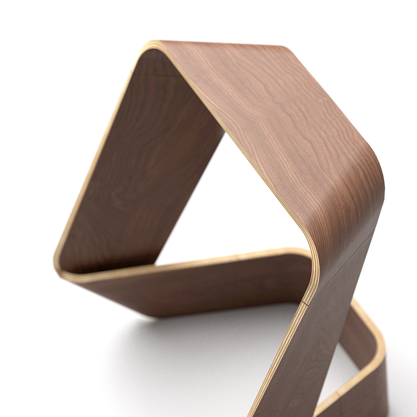 stool，wood，Plywood，furniture，product design，