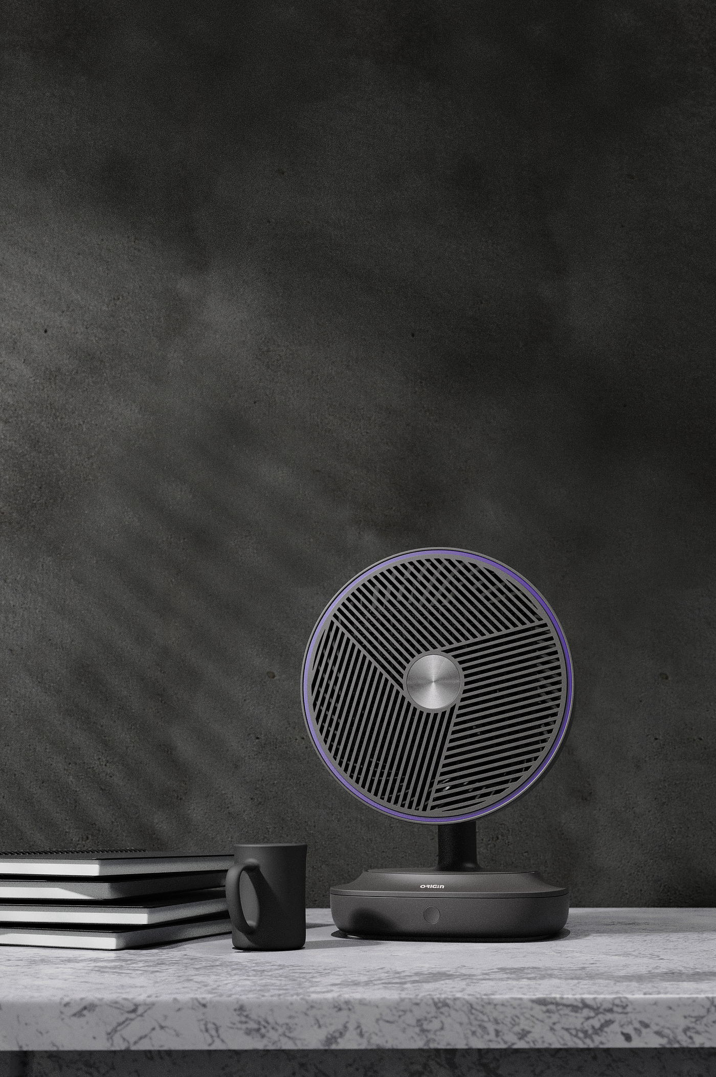 Desktop fan，Dark，atmosphere，Household Electric Appliances，