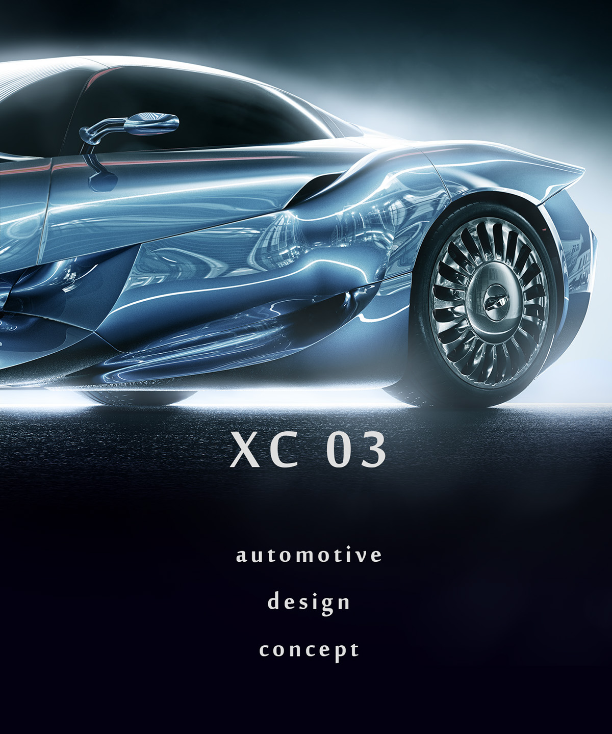 Sports car，Automatic design，Cool，XC 03，