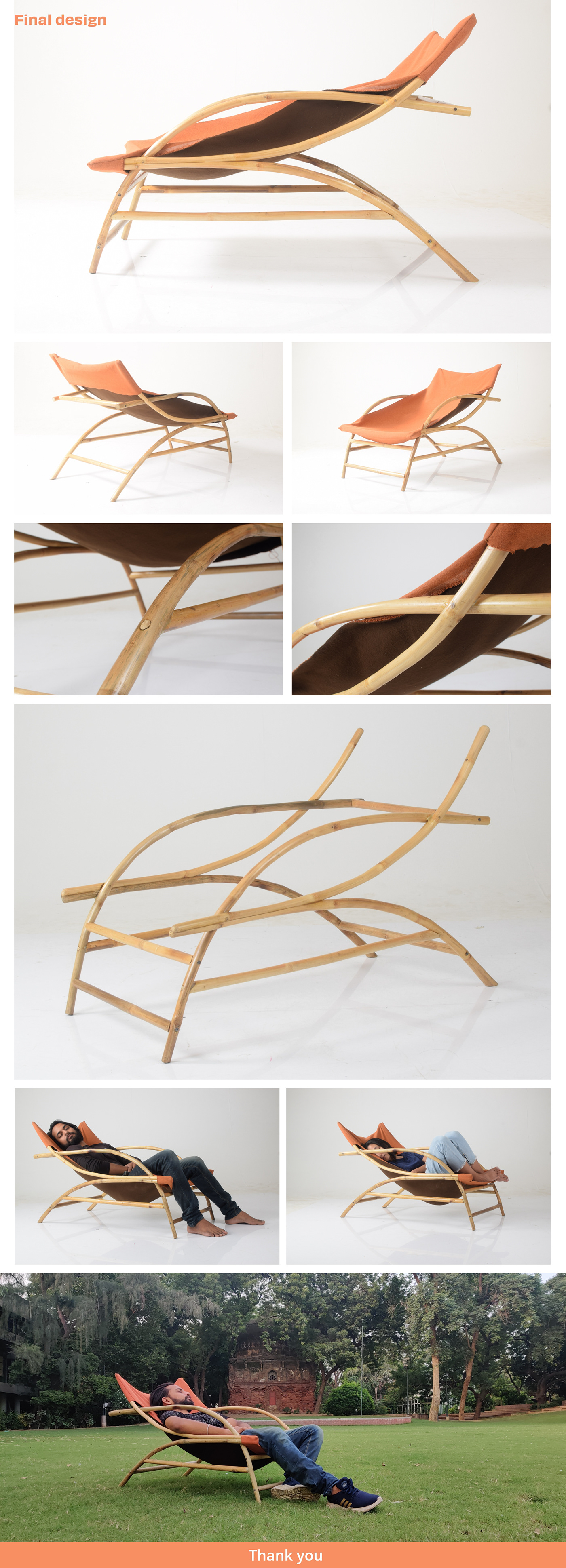 furniture，chair，product design，Sustainability，bamboo，