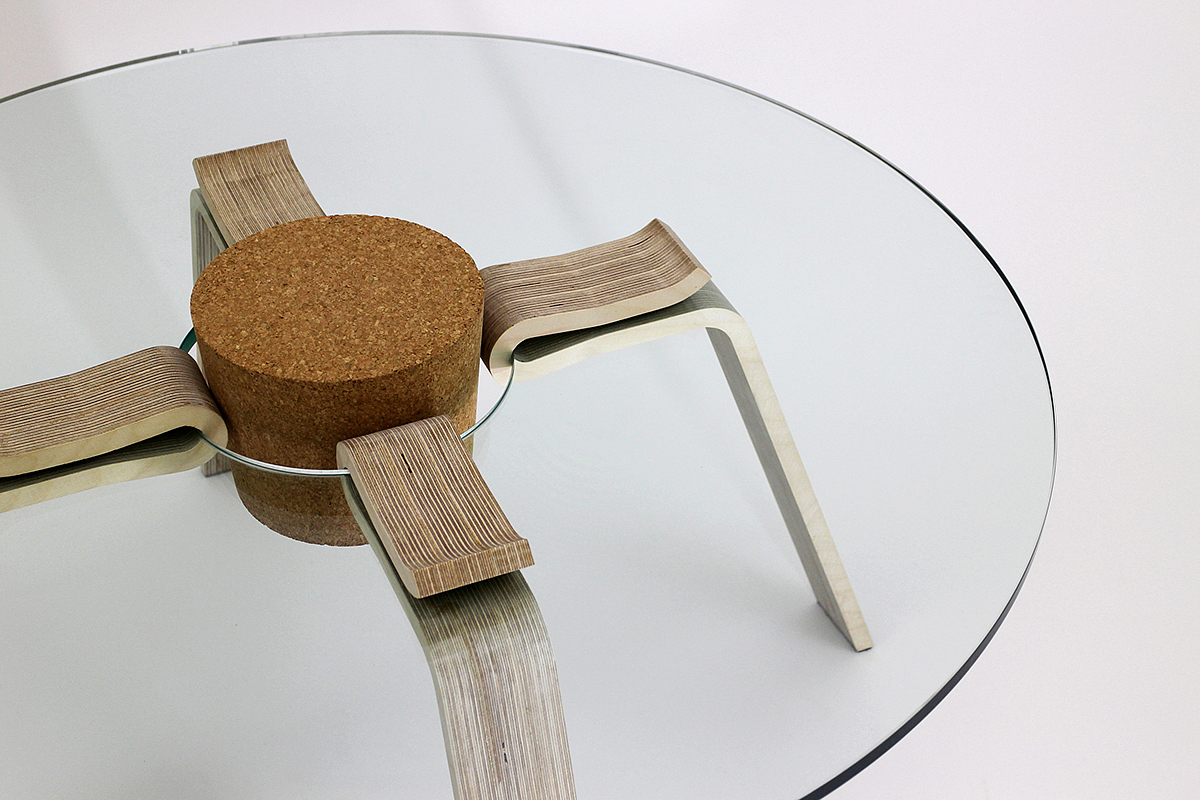 Cork，diy，Coffee table，fast，