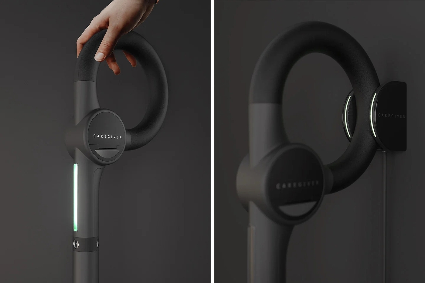 Smart walking stick，product design，aged，Caregiver，