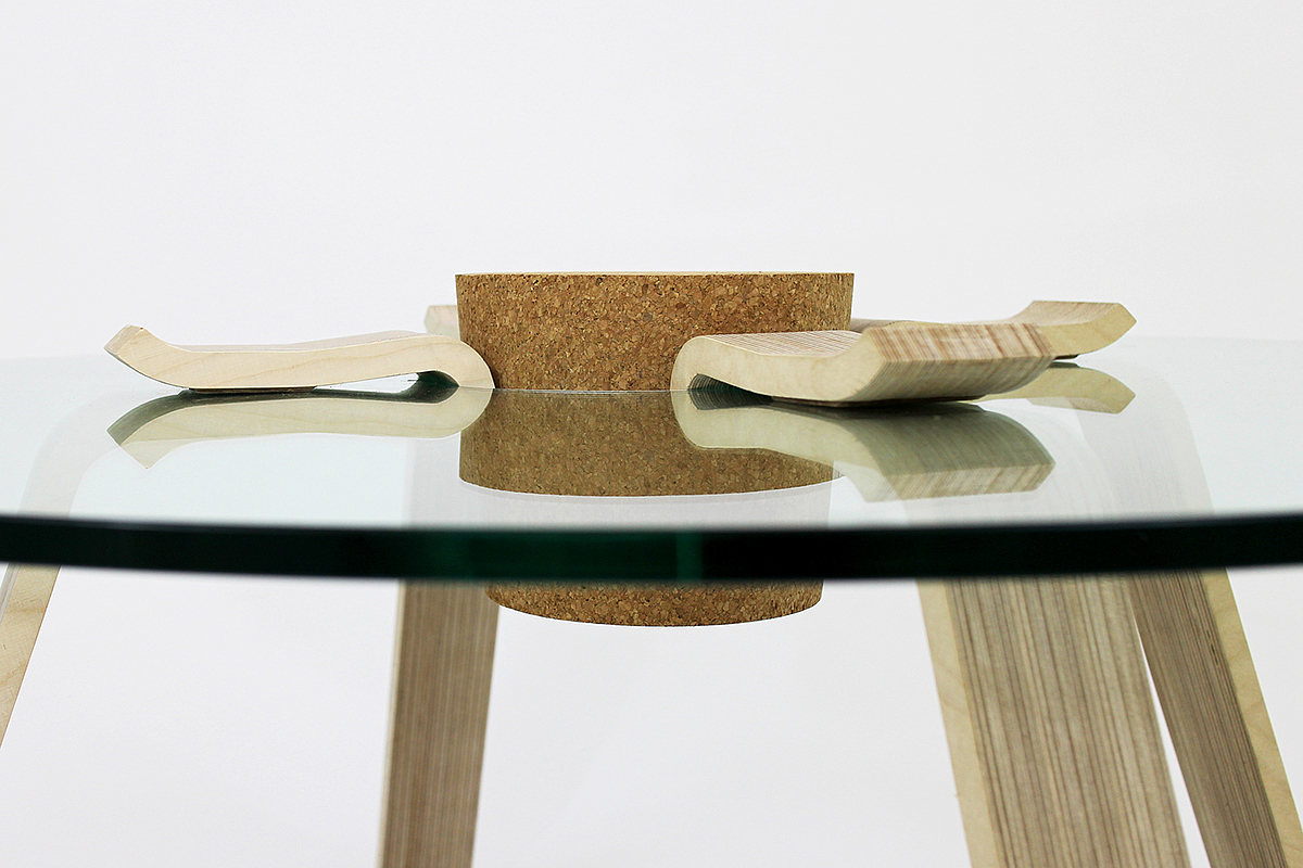 Cork，diy，Coffee table，fast，