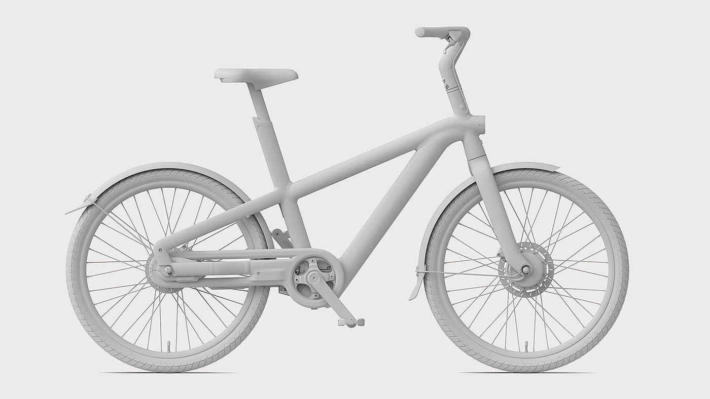 Wonder Vision ™，VanMoof bicycle，product design，Checkout configurator production，