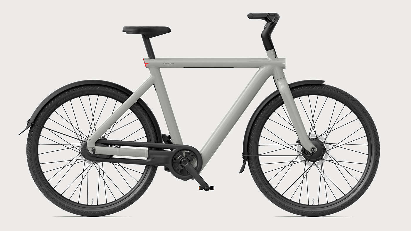 Wonder Vision ™，VanMoof bicycle，product design，Checkout configurator production，