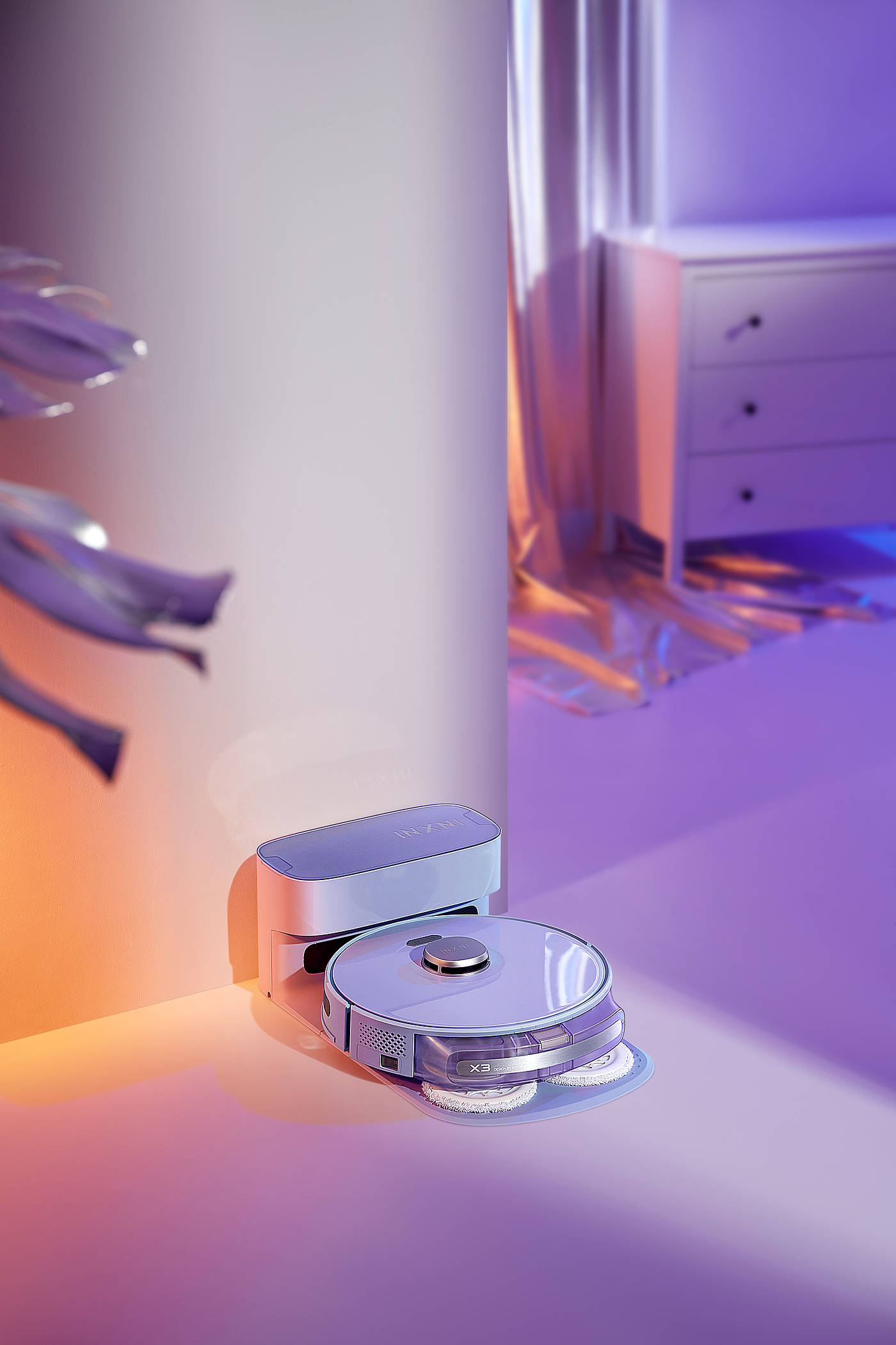 sweeping machine，robot，indoor，Design，innovate，brand，household electrical appliances，industrial design，