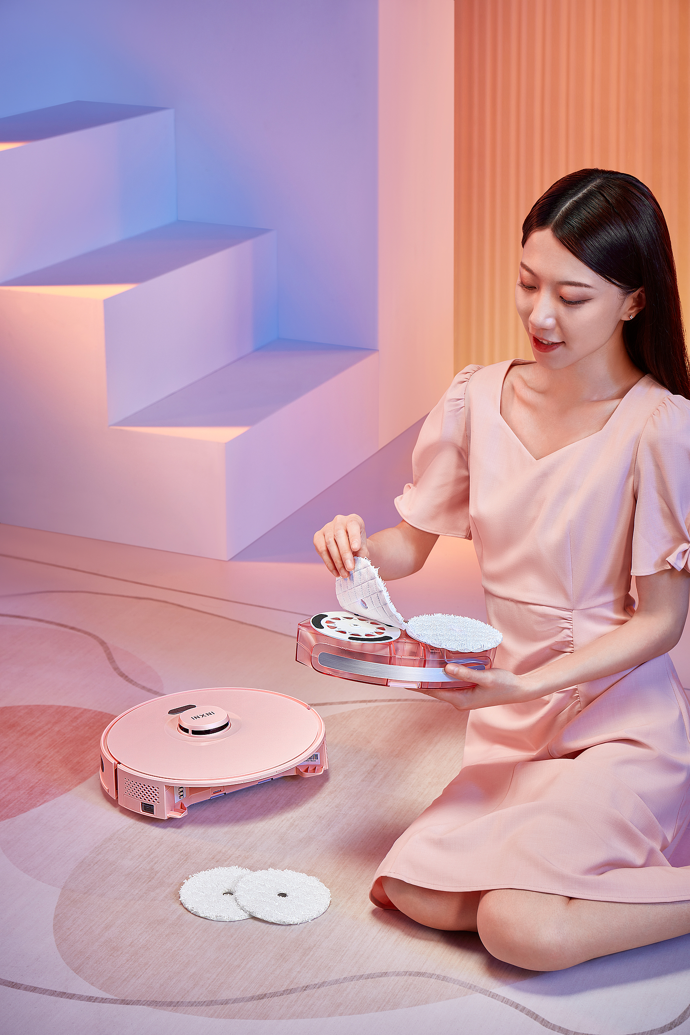 sweeping machine，robot，indoor，Design，innovate，brand，household electrical appliances，industrial design，