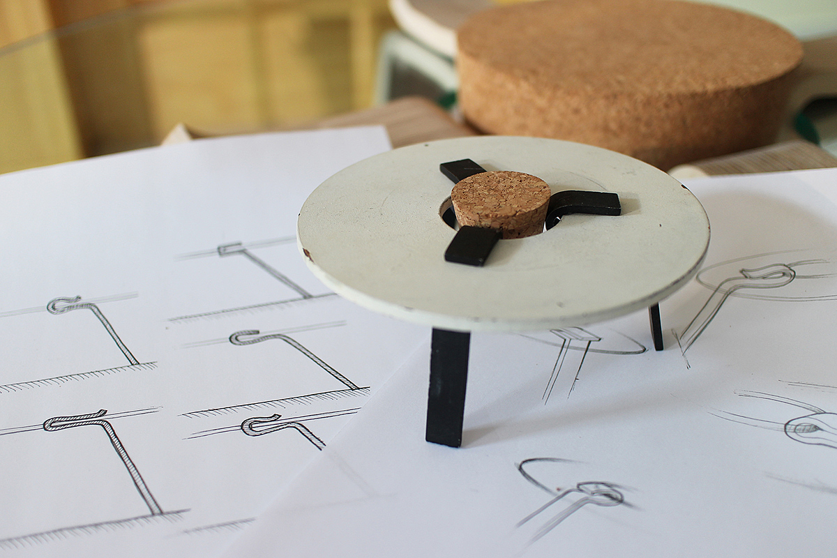 Cork，diy，Coffee table，fast，