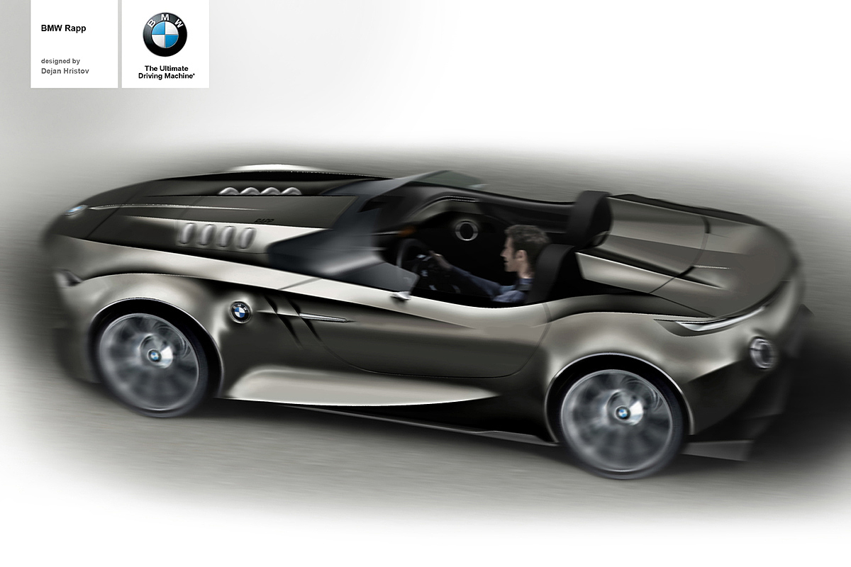 Automatic design，sketch，bmw，Sports car，