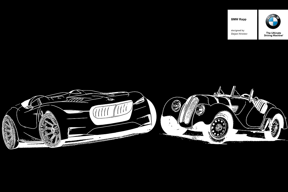 Automatic design，sketch，bmw，Sports car，