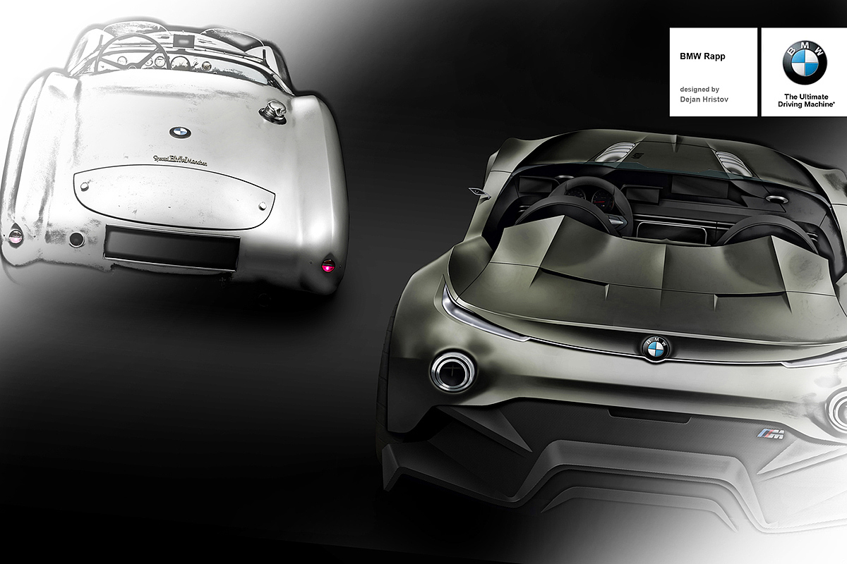 Automatic design，sketch，bmw，Sports car，