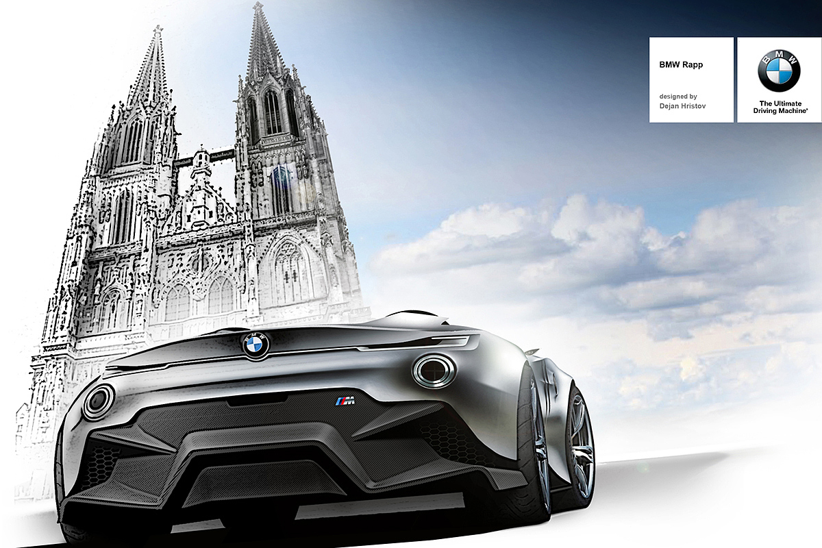 Automatic design，sketch，bmw，Sports car，