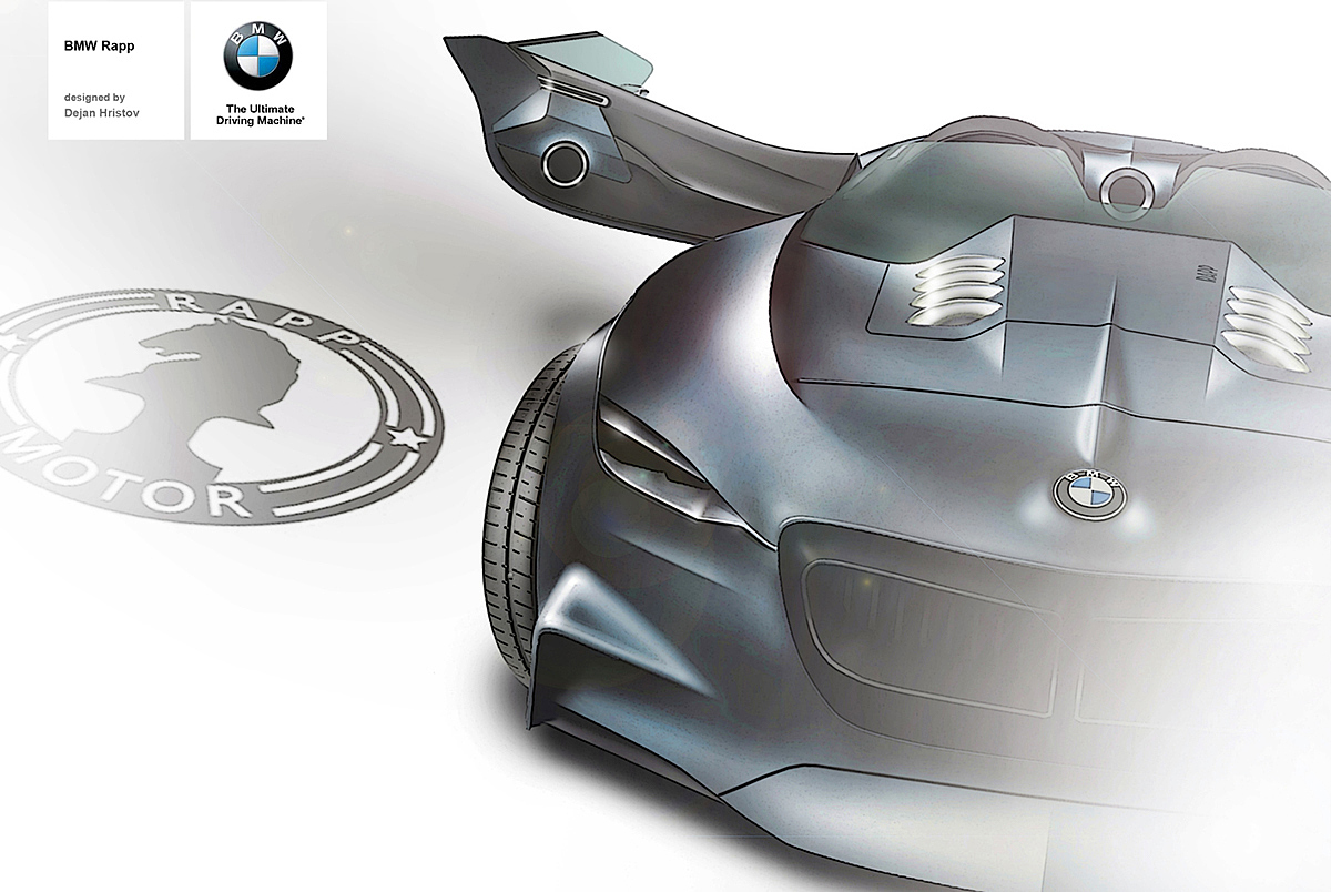 Automatic design，sketch，bmw，Sports car，