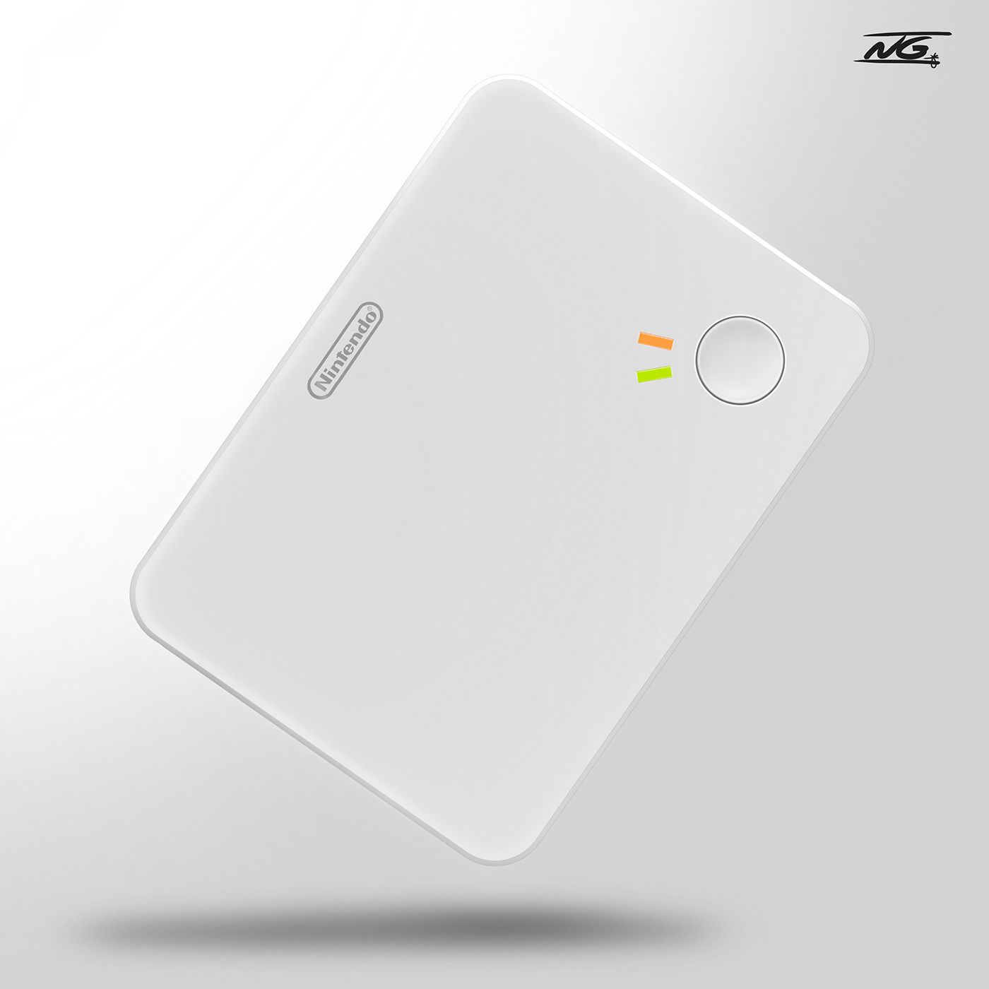 Nintendo，Nintendo home，Game console，Minimalist design ，