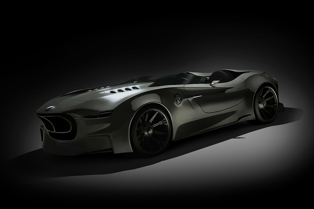 Automatic design，sketch，bmw，Sports car，