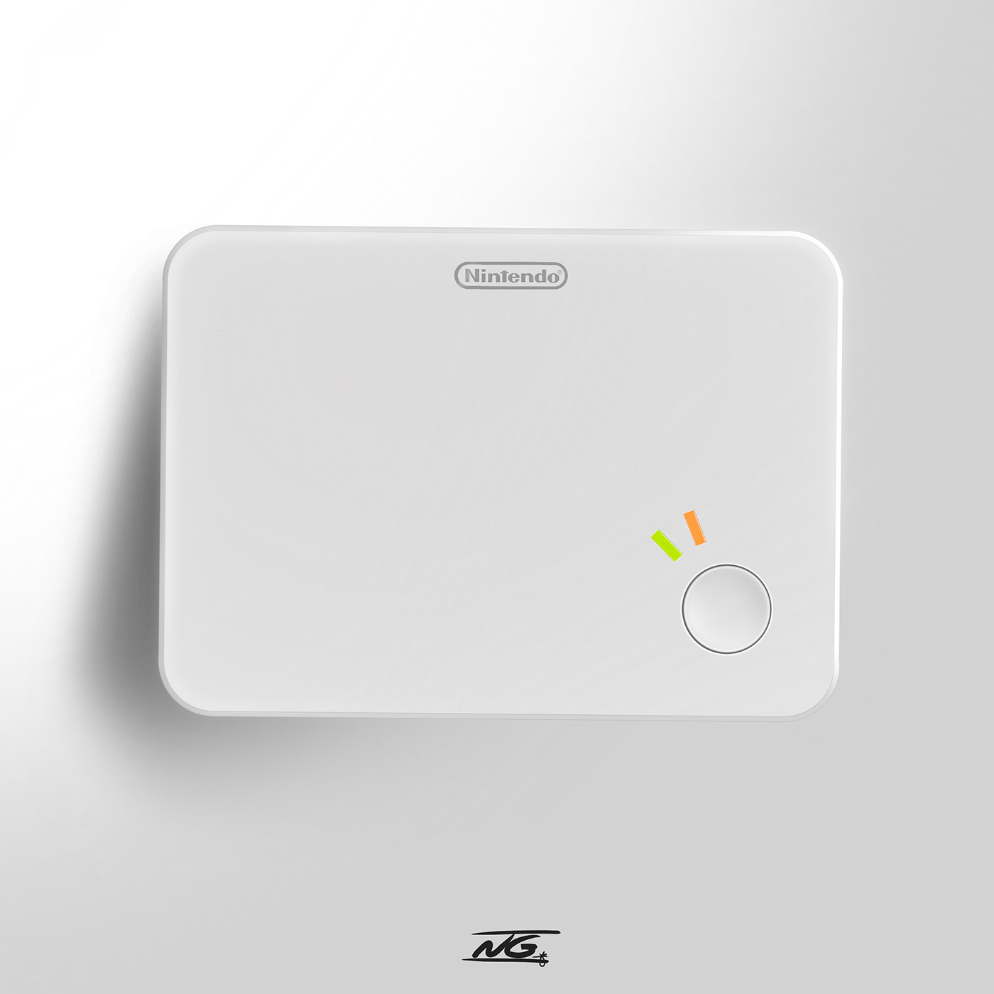 Nintendo，Nintendo home，Game console，Minimalist design ，