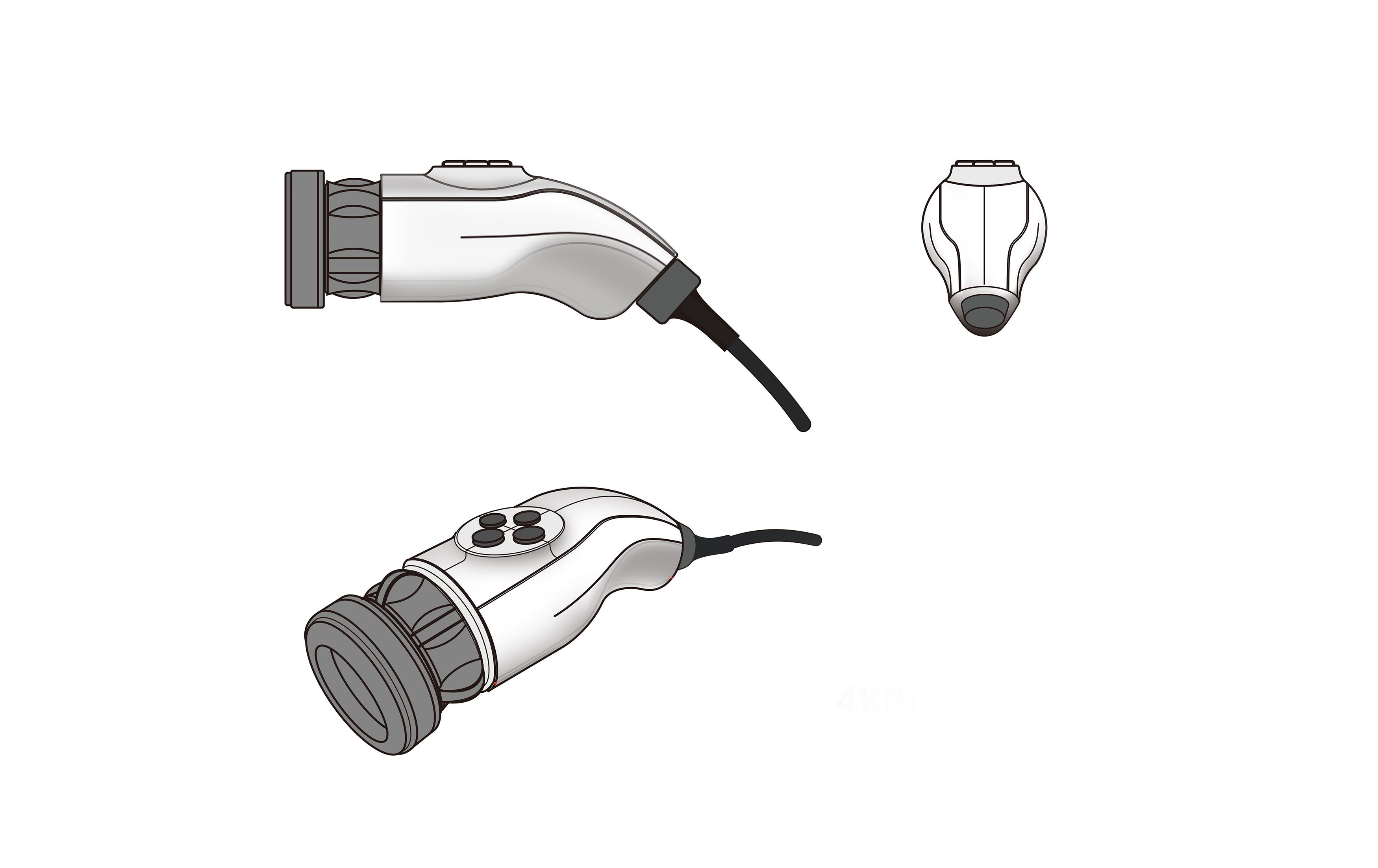 Endoscope camera handle，Medical products，Surgical equipment，