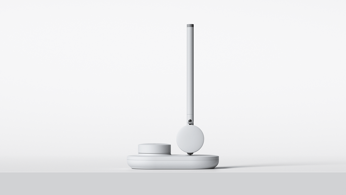 acollective studio，Lyle Kim，Virtual collaboration device，Specula，Removable remote control，Desk lamp，camera，intelligence，