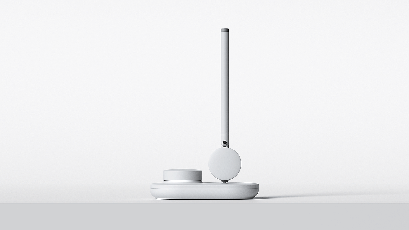 acollective studio，Lyle Kim，Virtual collaboration device，Specula，Removable remote control，Desk lamp，camera，intelligence，