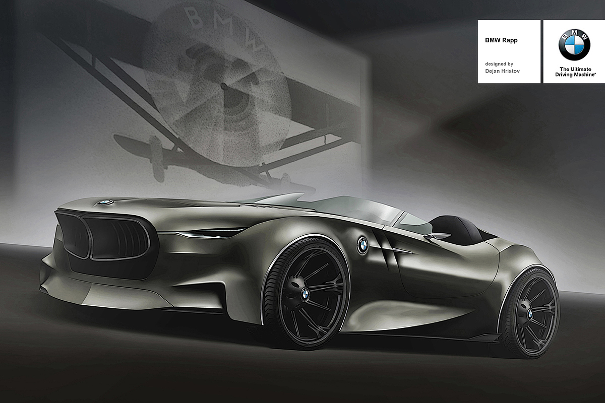 Automatic design，sketch，bmw，Sports car，