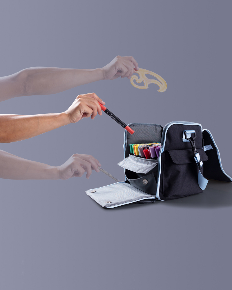 Mark Pen Bag，Mark Pen Bag，Picture bag，Marker Bag，Cosmetic Bag，Student bag，Canvas bag，