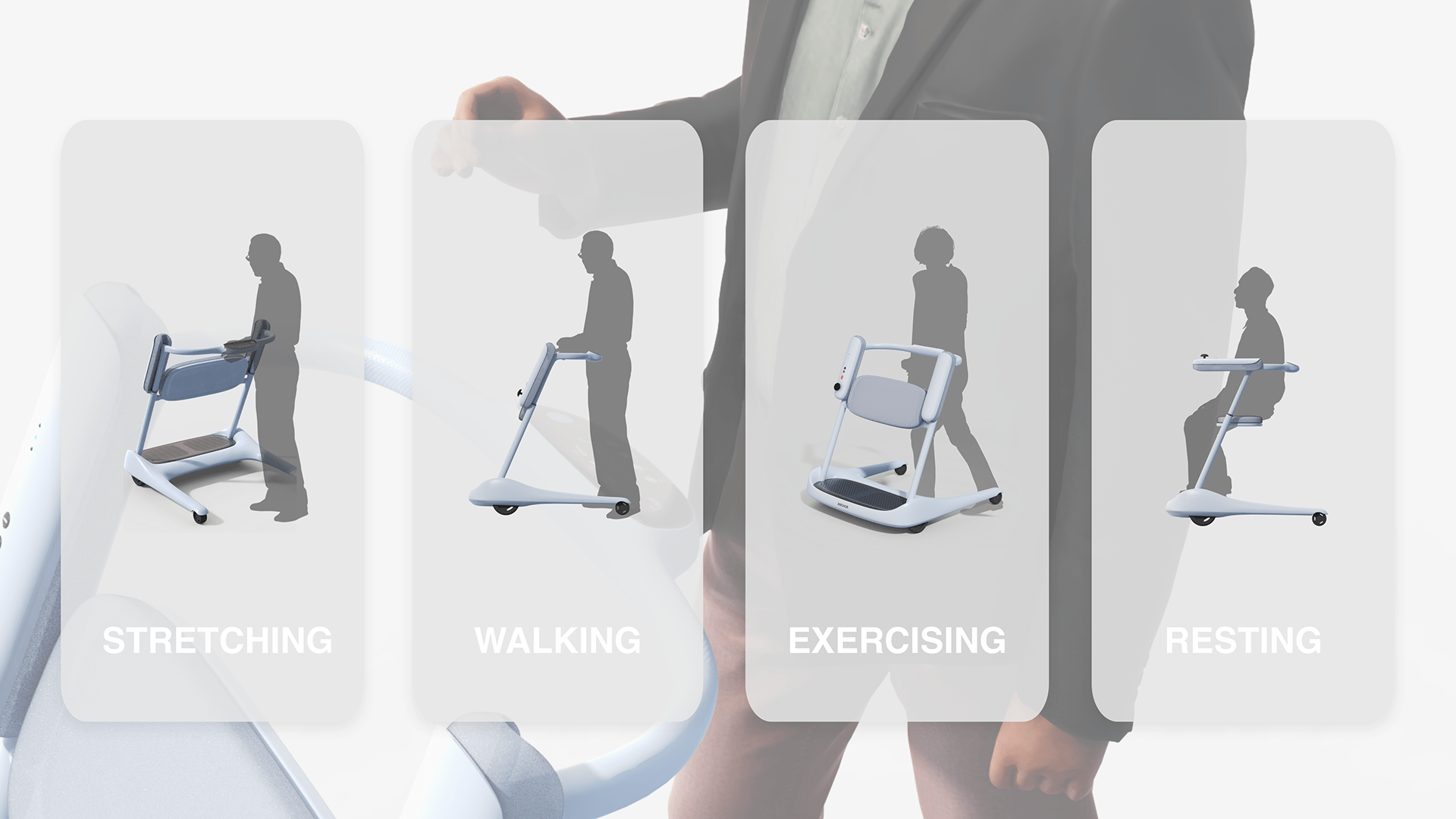 AIDS，aged，healthy，product design，recovery，walk，