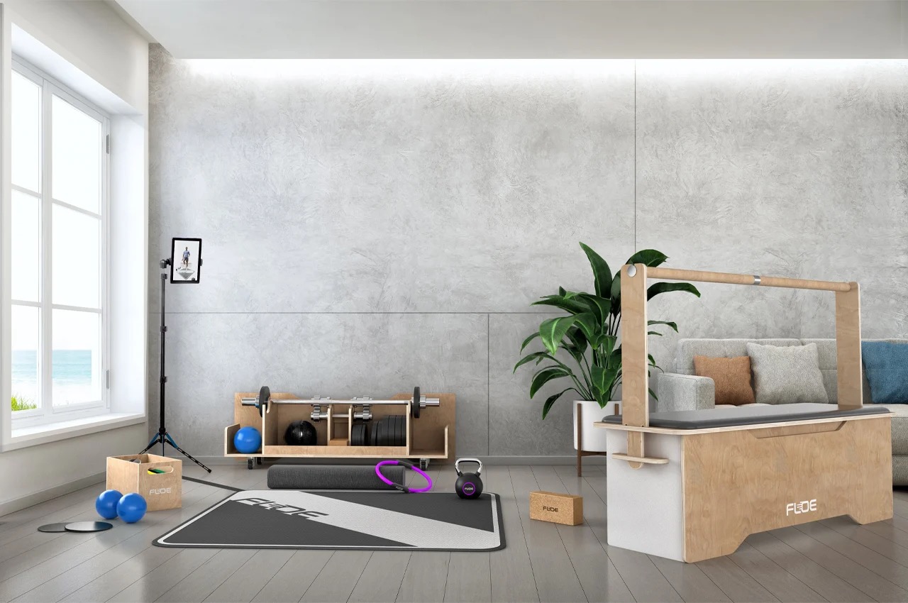 Design，Simplicity，Fitness equipment，Provincial space，Indoor fitness，