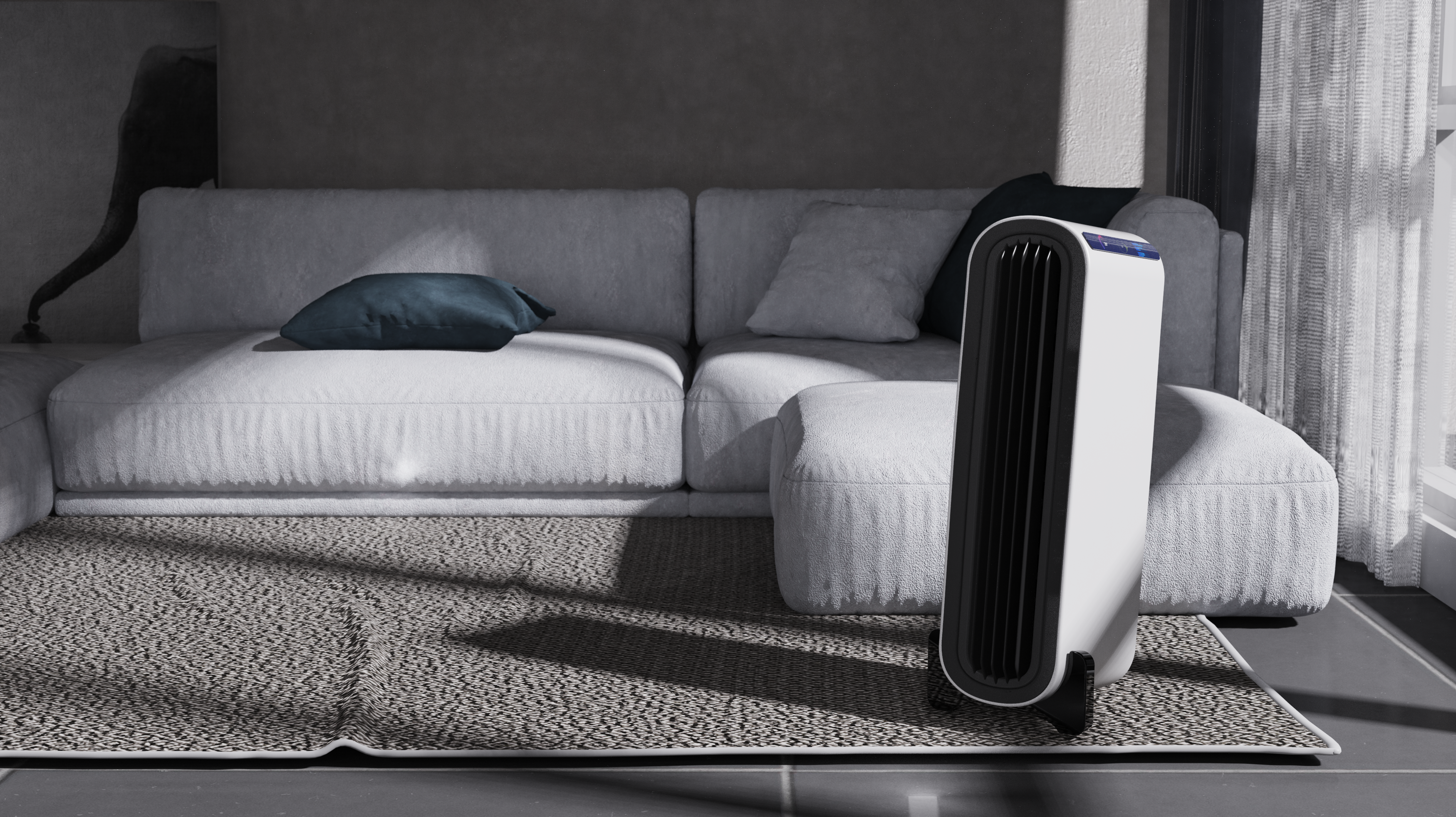 air conditioner，Simplicity，Render，atmosphere，product，European style，