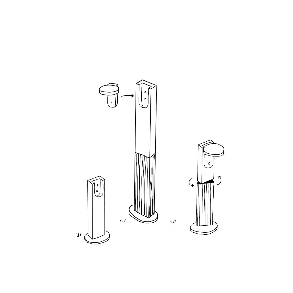 Lamp design，electronic product，Outdoor lighting，lamps and lanterns，solar energy，modularization，serialization，equipment，