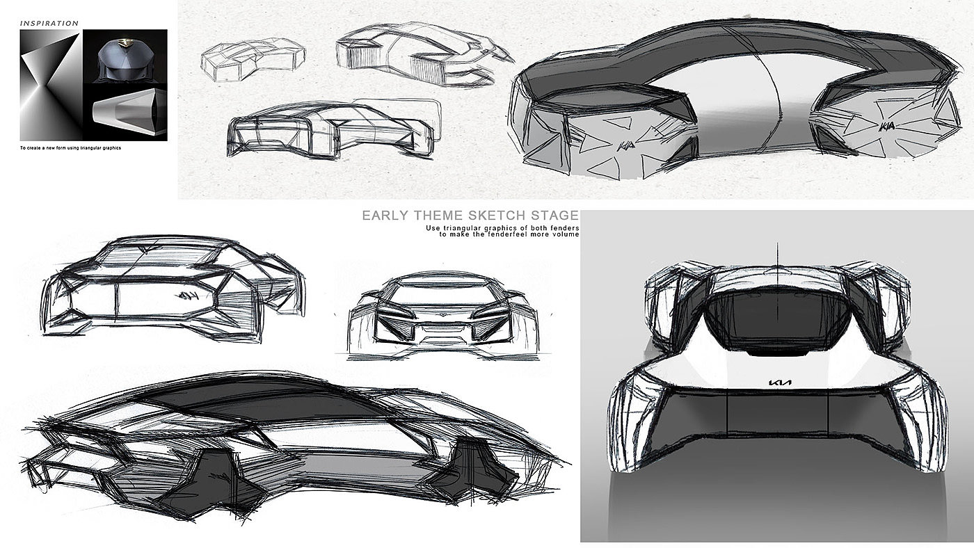 KIA EV5，概念设计，汽车，交通工具，