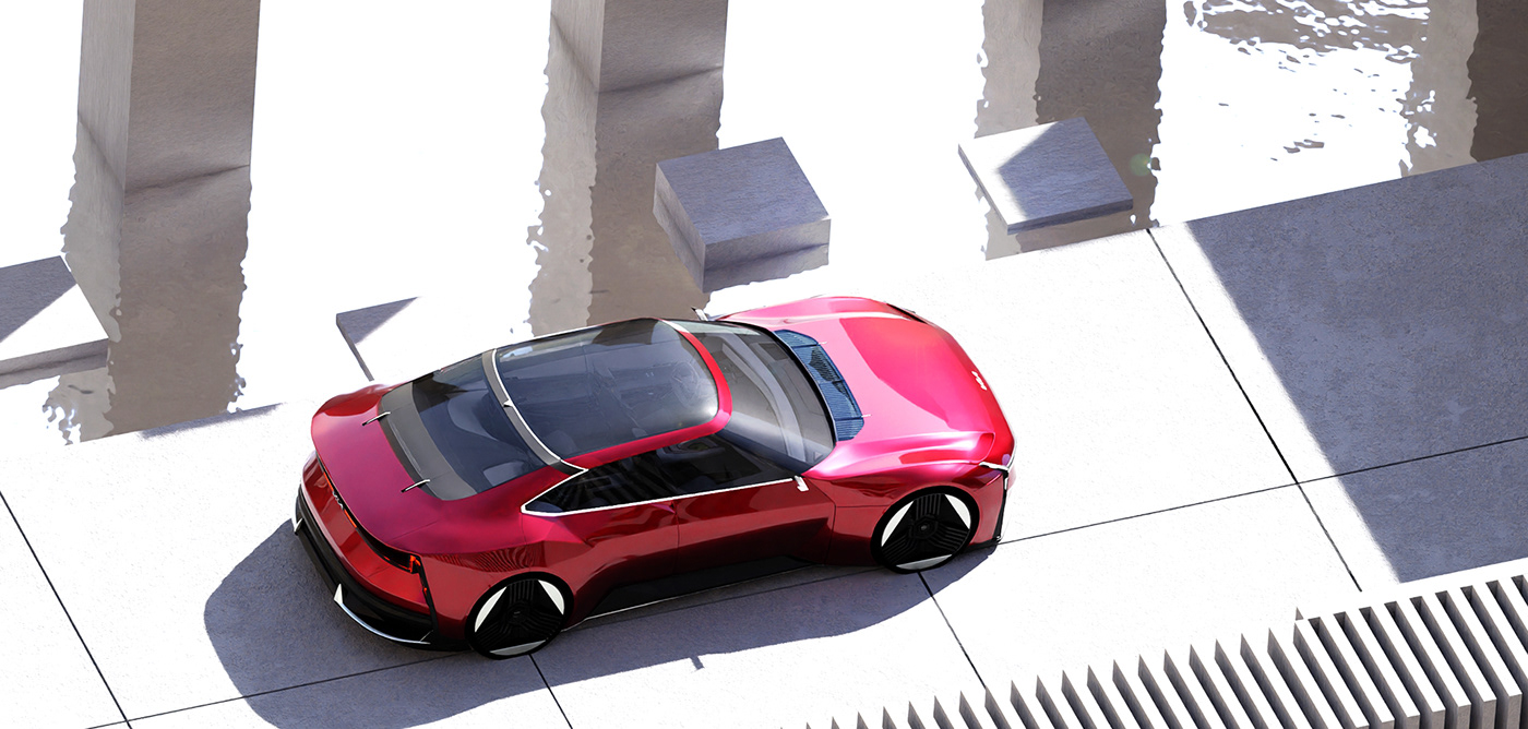 KIA EV5，conceptual design，automobile，vehicle，
