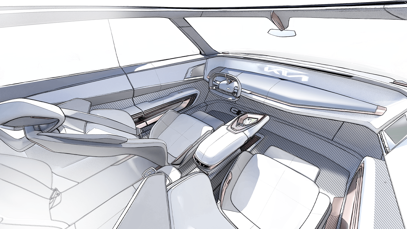 KIA EV5，conceptual design，automobile，vehicle，