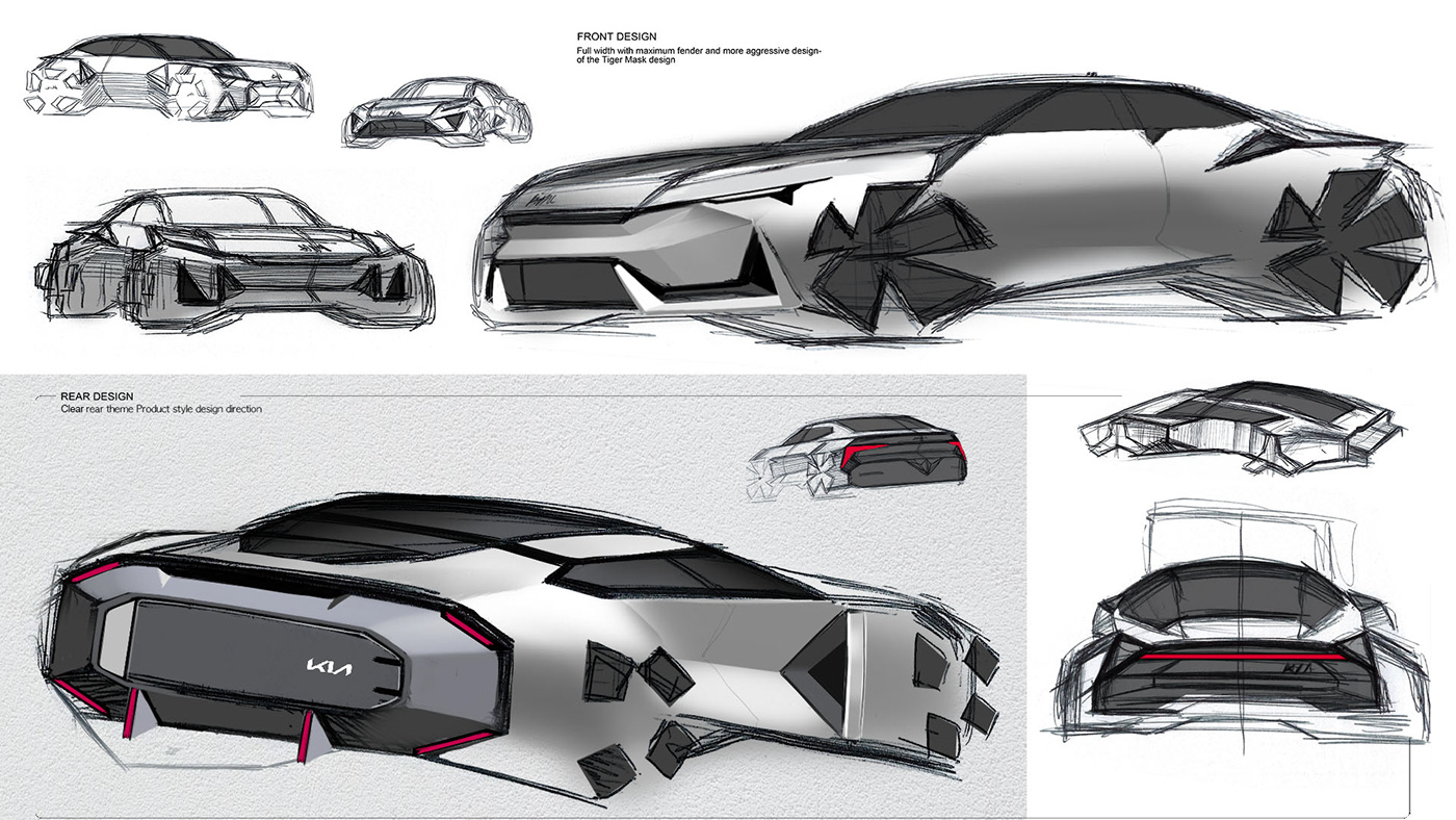 KIA EV5，conceptual design，automobile，vehicle，