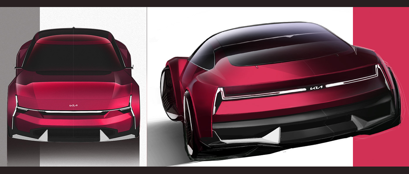 KIA EV5，conceptual design，automobile，vehicle，